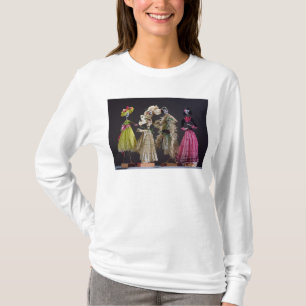 Damer av day of the dead, från Oaxaca T-shirt
