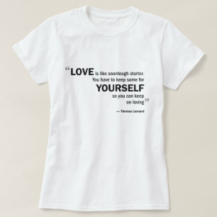 Damer behandla som ett barn - docka T - 'kärlek T-shirt
