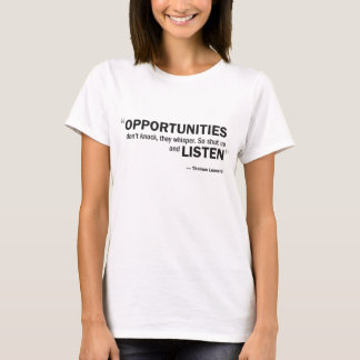 Damer behandla som ett barn - docka T - Tee Shirt