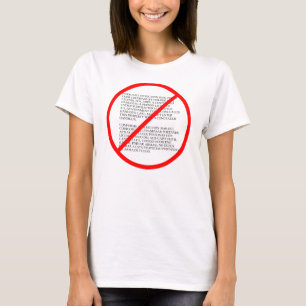 Damer dolde Texas bär #1 30,06 (svart typ) T-shirt