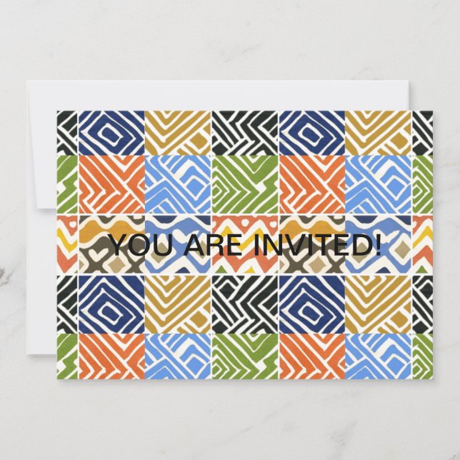 DAMER FÅR TILLSAMMANS INVITATION-INFORMAL & ROLIGT INBJUDNINGAR (Framsida)