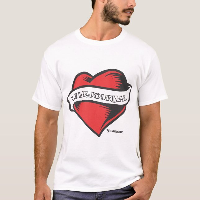 Damer ha på sig T (den LiveJournal tatueringen) Tee (Framsida)