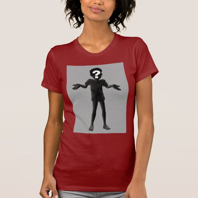 Damer liten och nätt T Tee Shirt (Framsida)