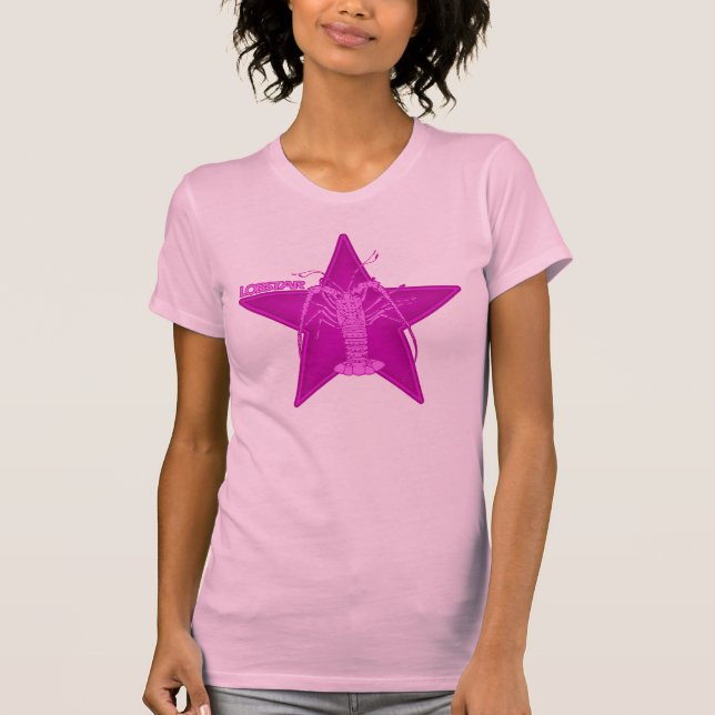 Damer Lobstar T Shirt (Framsida)
