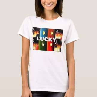 Damer - LYCKLIG POKERTANKTOP T-shirt