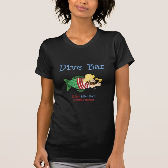 Damer passade T Tee Shirt (Framsida)