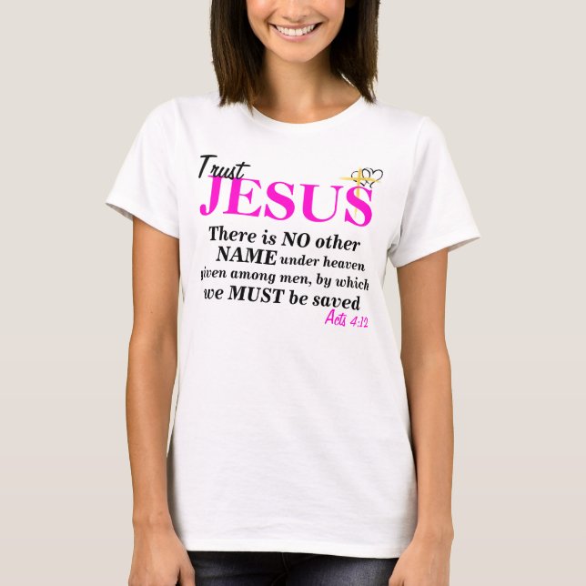 Damer predikar skjortan tee shirt (Framsida)