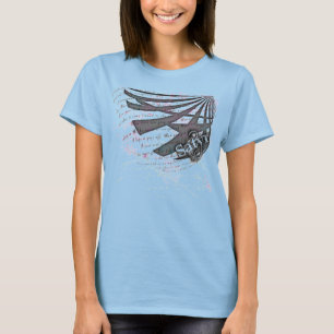 Damer som blöder utslagsplatsen t shirt