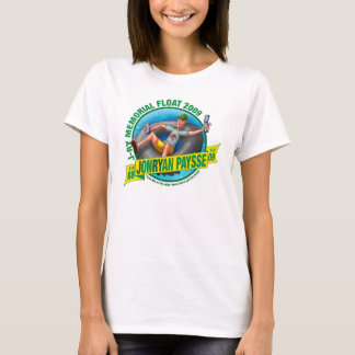 Damer Spagetti fäster tanken (vit) Tee Shirt