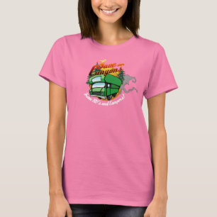 Damer sparar våra kanjoner t-shirt