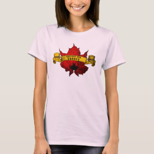 Damer stöttar våra soldater t shirt