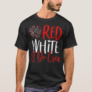 Damernas 4:e Juli Systerfest s Rött Vitt T Shirt
