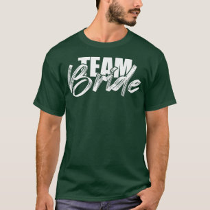 Damernas Brud Brudtjej Bröllopslag T Shirt