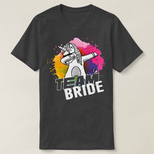 Damernas Brud Team Kvinnor Möhippa Hen Night Part T Shirt (Design framsida)