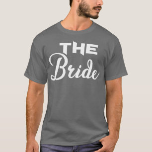 Damernas Bruden Söt Hen Party Brud Brudtärna Rolig T Shirt