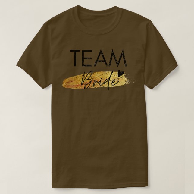 Damernas Brudlag Bröllop Möhippa Framtid T Shirt (Design framsida)
