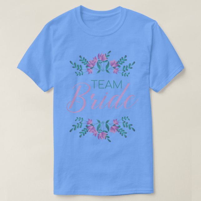 Damernas Brudlag - Sängkammarbrud Bröllopskväll T Shirt (Design framsida)