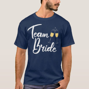 Damernas Brudlag Sjunger In Bröllop T-Shirt