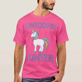 Damernas Enhörning Jägare Regnbåge Myt Saga Unico T Shirt