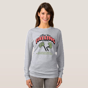 Damernas "Equilibrium" Surreal Långärmad T Shirt
