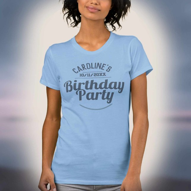 Damernas firande av en födelsedag T-shirt (Skapare uppladdad)