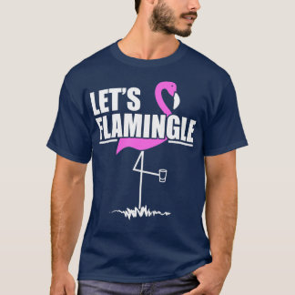 Damernas Flamingle-fest Brud eller Senterfest T Shirt