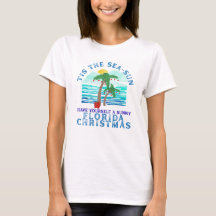 Damernas Florida jul T-shirt