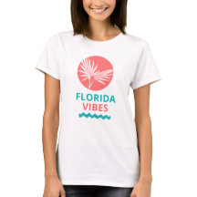 Damernas Florida Vibes T-Shirt