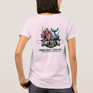 Damernas Knot Tell'n Mermaid Logotyp T-Shirt
