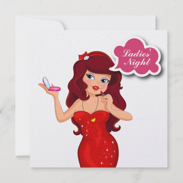 Damernas Kväll Ut - SRF Inbjudningar (Framsida)