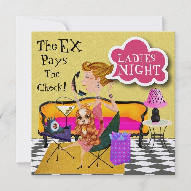 Damernas Kväll Ut - SRF Inbjudningar (Framsida)