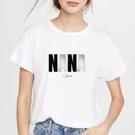Damernas Mormor Mamma T-Shirts &Anpassad Namn T-Sh