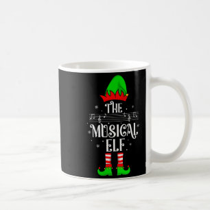 Damernas Musikaliska Tomte Jul Julmatchande Familj Kaffemugg