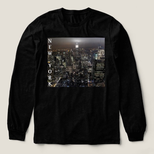 Damernas New York Souvenir T-shirt Damer NY Tröja (Design framsida)