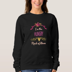 Damernas söta brudtjänst hungrig matchande ungkarl t shirt