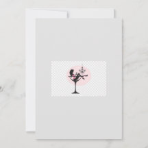 Damernas stora utgångskväll (Vintage stil-kort)