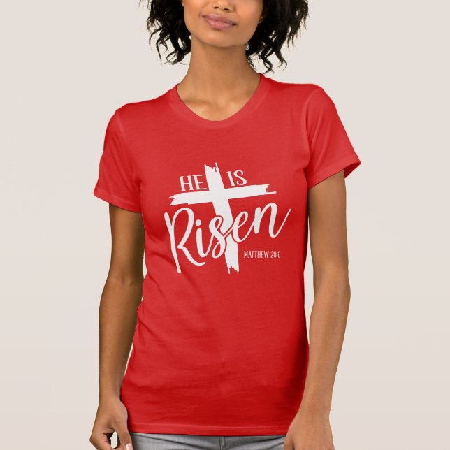 Damernas Tee He Is Risen (Framsida)