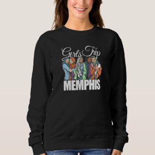 Damernas tjejresan Memphis Melanin Bästa vän & bä T Shirt