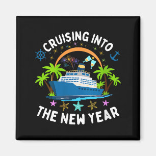 Damers cruising in på nytt år 2026 familjematchnin magnet