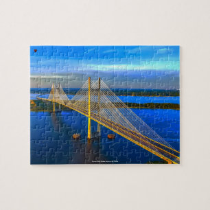 Dames Point Bridge Jacksonville Florida. Pussel
