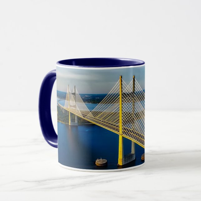 Dames Point Bridge, Jacksonville Mugg (Framsida vänster)