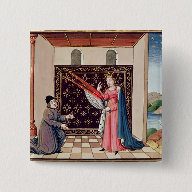 Damfilosofierbjudanden till Boethius vingar Knapp (Framsida)