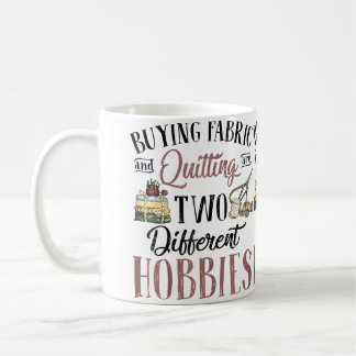 Damfunny Quilt-design i vintage-stil - Köper tyger Kaffemugg