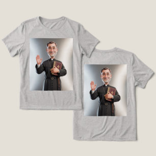 Damgrå Präst T Shirt