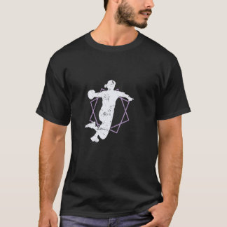 Damhandboll Hopp Skott T Shirt