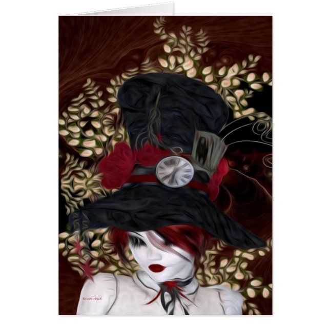 DamHatter Hälsningskort (Framsidan)