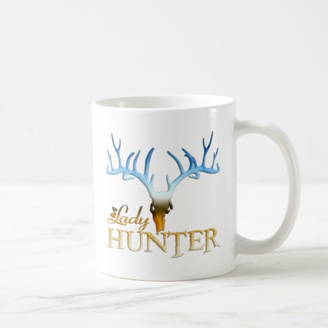 DAMHJORTJÄGARE KAFFEMUGG (Höger)