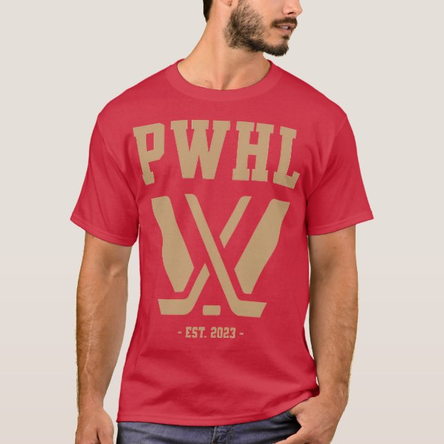 Damhockeydesign T Shirt (Framsida)