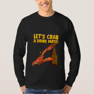 Damhummer Rolig Öl Pun Strand Ocean T Shirt