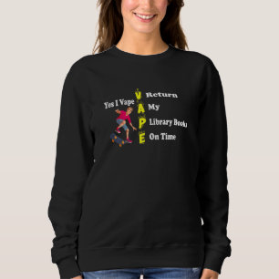 Damhumoristiskt Ja jag vapar Återlämna mina biblio T Shirt